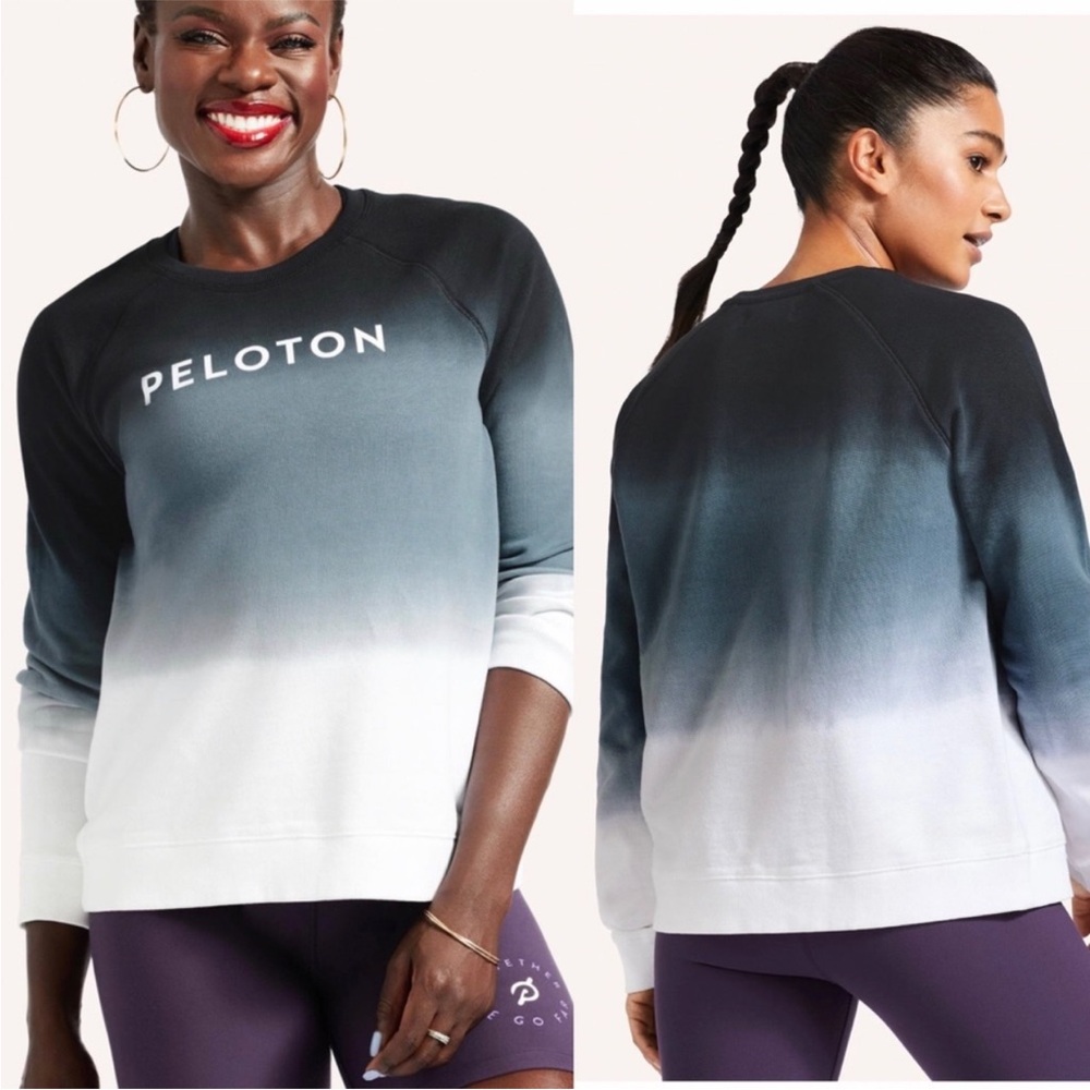 Peloton Women's Ombre Crewneck Sweatshirt Size small